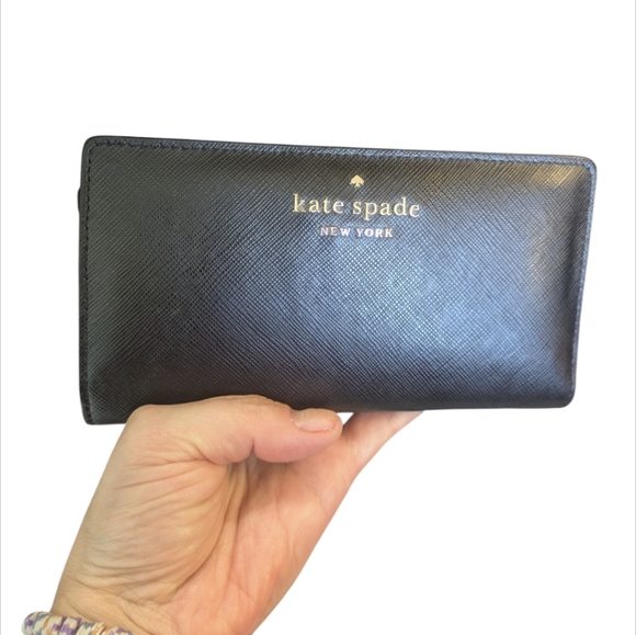 kate spade Handbags - LIKE NEW! Kate Spade Large Staci Saffiano Leather Wallet